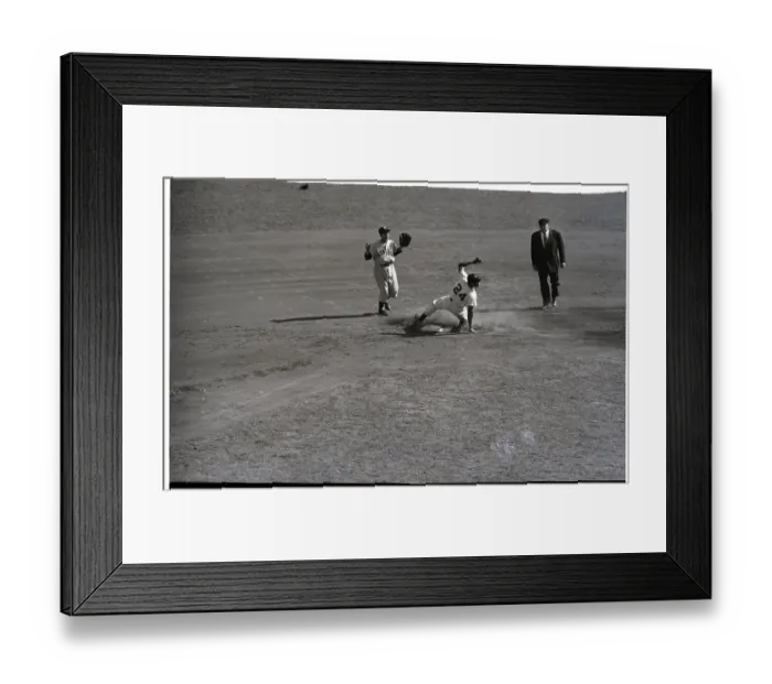 Framed Print : Willie Mays At 3Rd Game Of World Series Framed Print : Willie Mays At 3Rd Game Of World Series