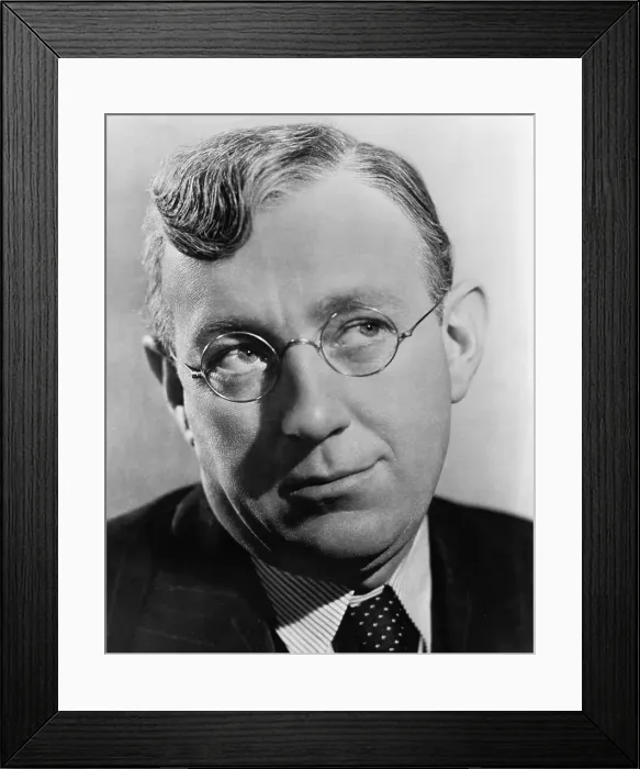 Framed Print : Actor Alec Guinness Smirking Framed Print : Actor Alec Guinness Smirking