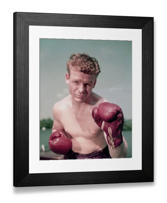Framed Print : Portrait of Bob Murphy Framed Print : Portrait of Bob Murphy
