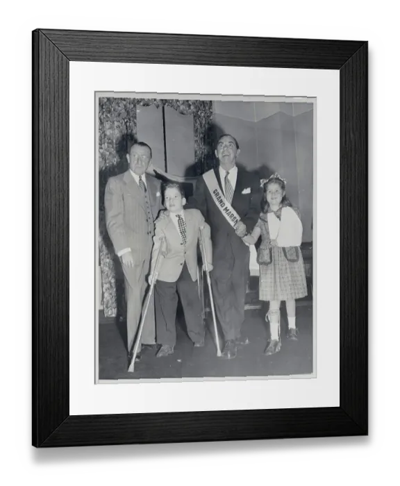 Framed Print : Portrait of Actor Eddie Cantor and March of Dimes Affiliates Framed Print : Portrait of Actor Eddie Cantor and March of Dimes Affiliates