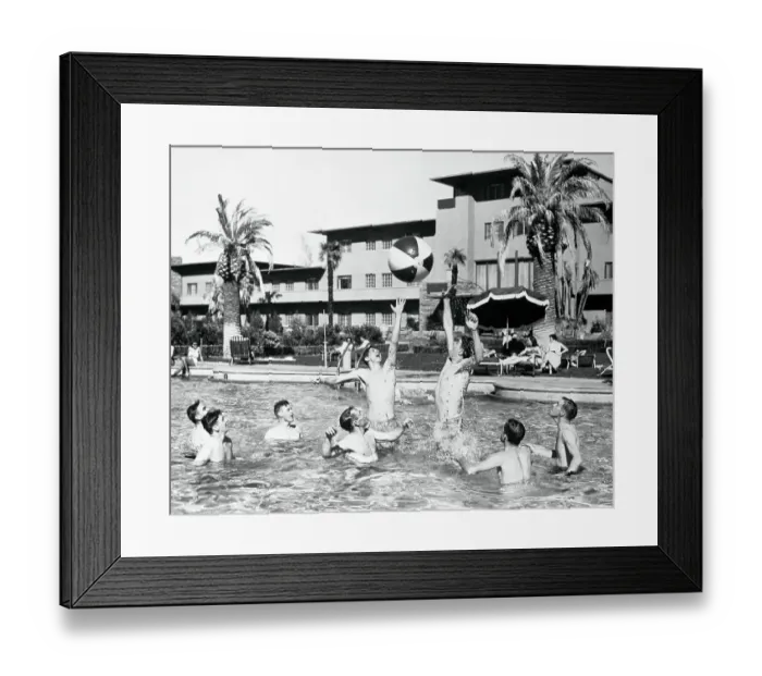 Framed Print : Men Playing Water Polo Framed Print : Men Playing Water Polo