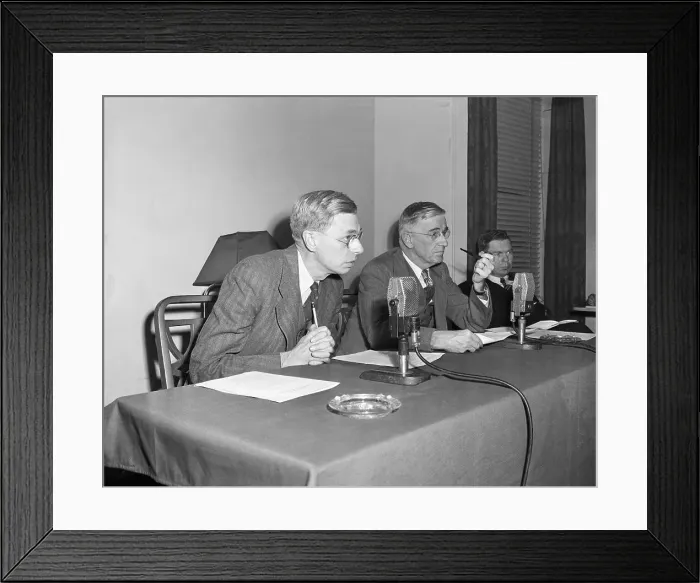 Framed Print : Vannevar Bush Calls For Larger Army Framed Print : Vannevar Bush Calls For Larger Army