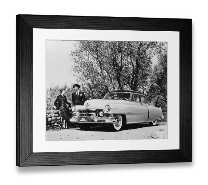 Framed Print : 1951 Cadillac Sedan Framed Print : 1951 Cadillac Sedan