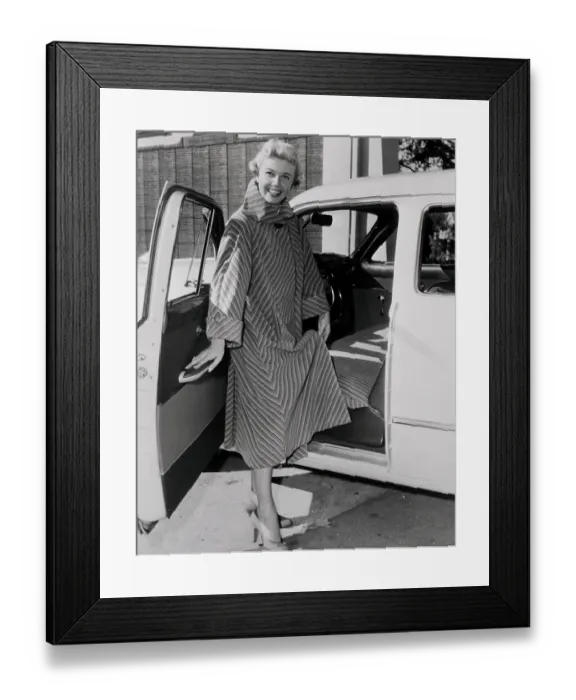 Framed Print : Doris Day Wearing Sport Coat Framed Print : Doris Day Wearing Sport Coat
