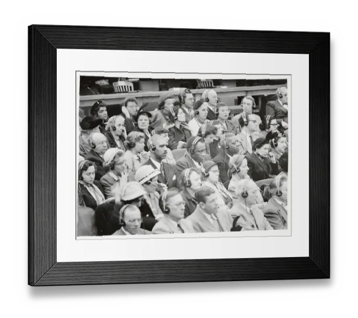 Framed Print : Paul Robeson and Company Attending United Nations Meeting Framed Print : Paul Robeson and Company Attending United Nations Meeting