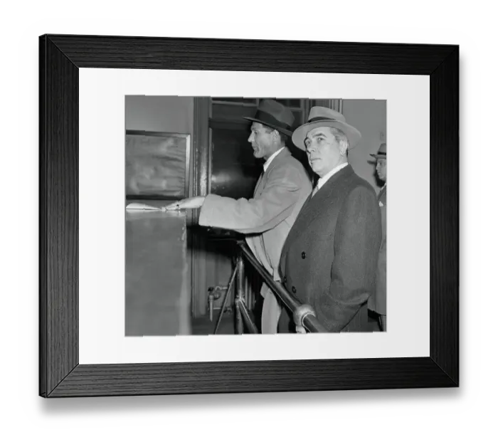 Framed Print : Portrait of Joe Adonis Framed Print : Portrait of Joe Adonis