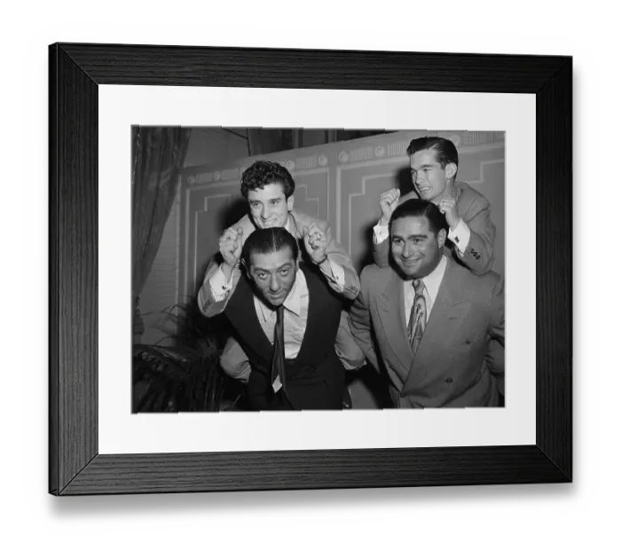 Framed Print : Willie Shoemaker and Joe Culmone on Agents Backs Framed Print : Willie Shoemaker and Joe Culmone on Agents Backs