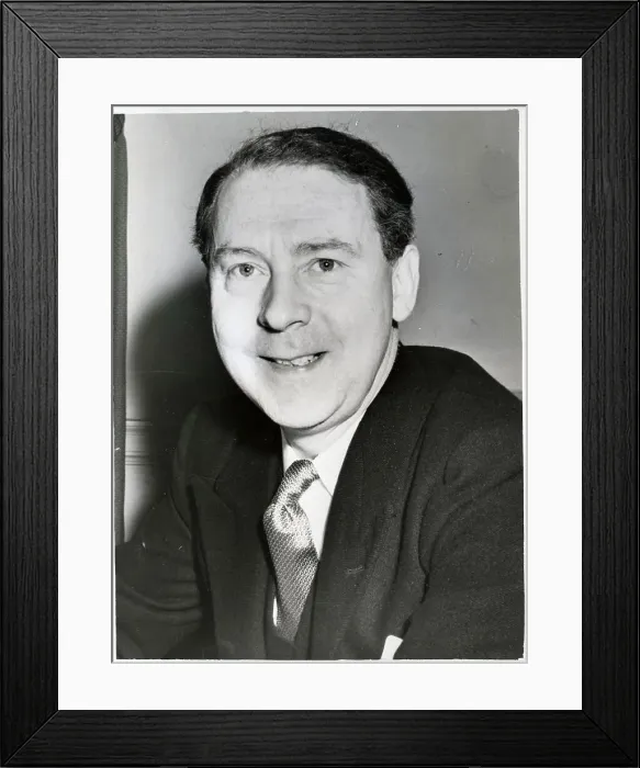 Framed Print : Chancellor Of Exchequer Hugh Gaitskell Framed Print : Chancellor Of Exchequer Hugh Gaitskell
