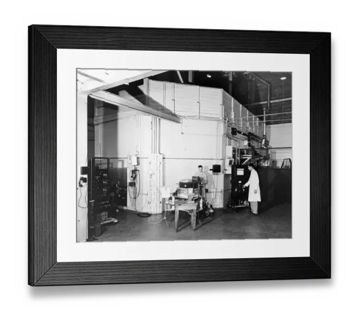 Framed Print : Stagg Field Nuclear Reactor Framed Print : Stagg Field Nuclear Reactor