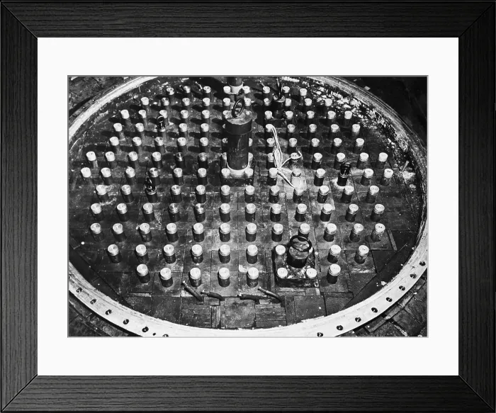 Framed Print : Top Of Heavy Water And Uranium Reactor Framed Print : Top Of Heavy Water And Uranium Reactor