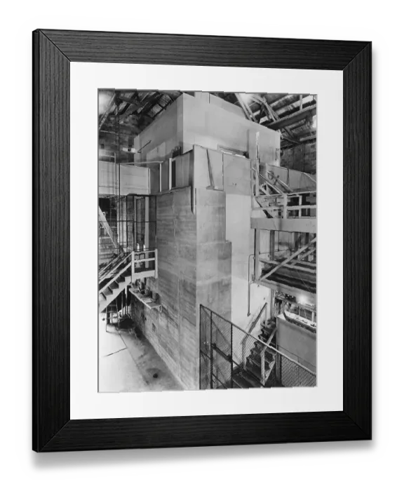 Framed Print : Uranium Graphite Nuclear Reactor Framed Print : Uranium Graphite Nuclear Reactor