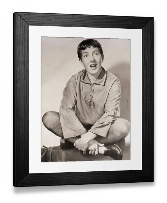 Framed Print : Jean Arthur in Peter Pan Costume Framed Print : Jean Arthur in Peter Pan Costume