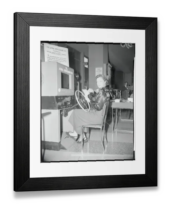 Framed Print : New Traffic Plan for Manhattan Framed Print : New Traffic Plan for Manhattan