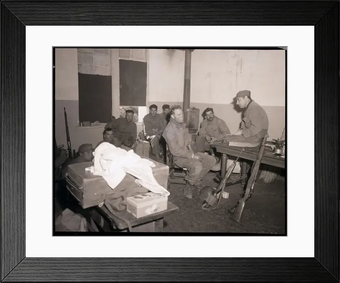 Framed Print : Survivor of Lost Battlion Unit Framed Print : Survivor of Lost Battlion Unit