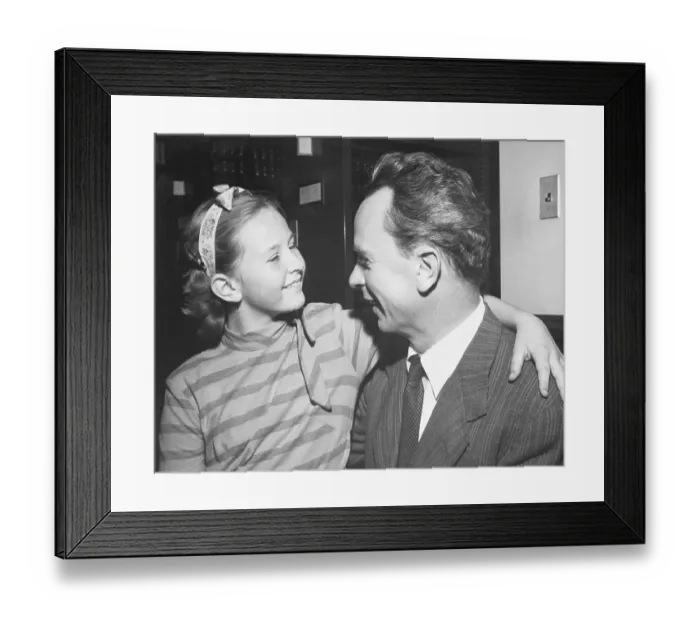 Framed Print : Pia Lindstrom and Doctor Peter Lindstrom Framed Print : Pia Lindstrom and Doctor Peter Lindstrom