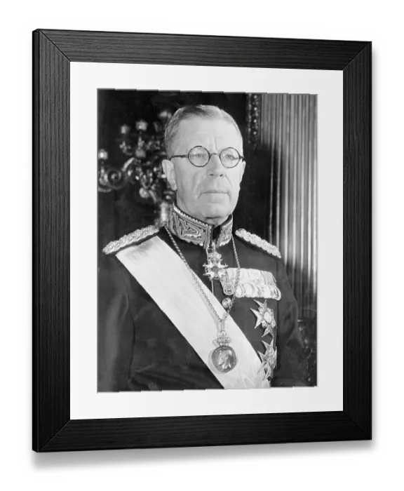 Framed Print : Sweden's King Gustav VI Adolf Framed Print : Sweden's King Gustav VI Adolf