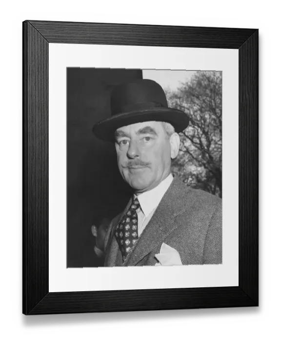 Framed Print : American Secretary of State Dean Acheson Pausing at Lancaster Framed Print : American Secretary of State Dean Acheson Pausing at Lancaster