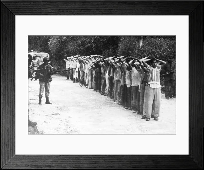 Framed Print : National Guard Stand Guard Over Nationalist Framed Print : National Guard Stand Guard Over Nationalist