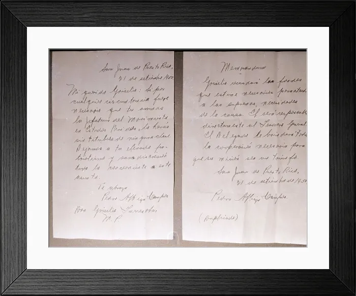 Framed Print : Letters to a Puerto Rican Assassin