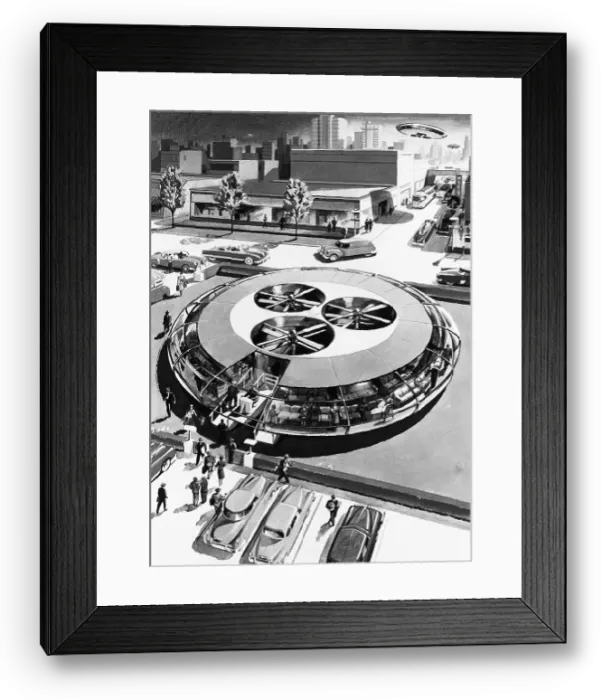 Framed Print : Flying Saucer Airbus Framed Print : Flying Saucer Airbus