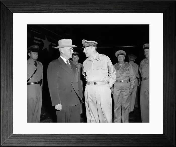 Framed Print : Truman And MacArthur Framed Print : Truman And MacArthur