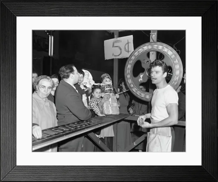 Framed Print : Gambling In Little Italy Framed Print : Gambling In Little Italy