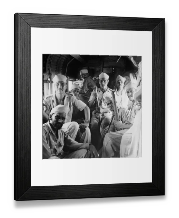 Framed Print : French Morrocan Soldiers Framed Print : French Morrocan Soldiers