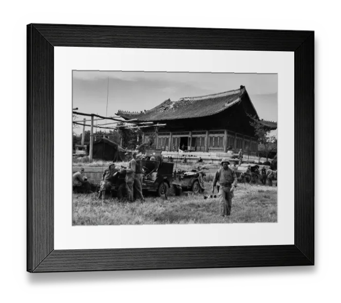 Framed Print : US Command Post In Seoul Framed Print : US Command Post In Seoul
