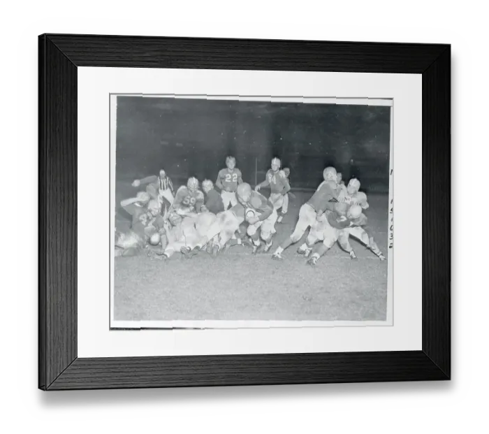 Framed Print : Doak Walker in Action at Football Game Framed Print : Doak Walker in Action at Football Game