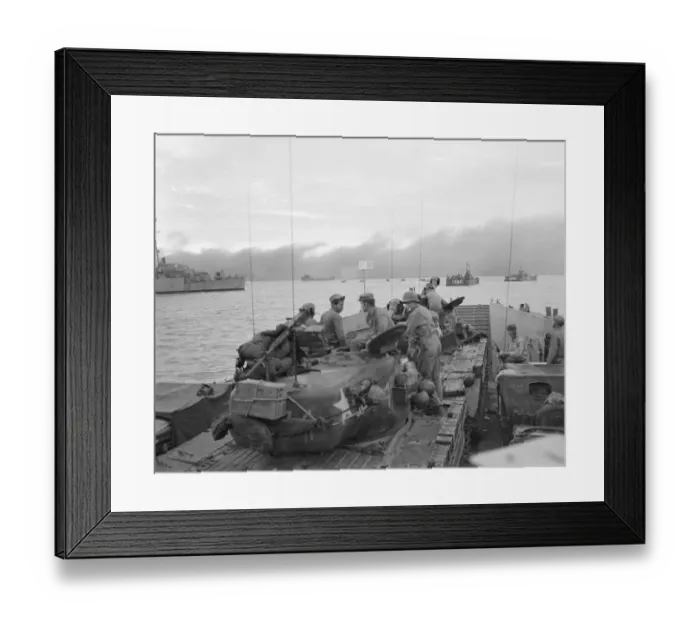 Framed Print : United States Marines During Mission at Inchon Framed Print : United States Marines During Mission at Inchon