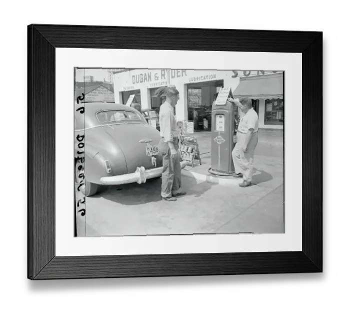 Framed Print : Gas Protests Framed Print : Gas Protests