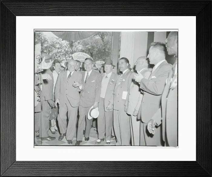 Framed Print : Thomas E. Dewey, Center, with Friends Framed Print : Thomas E. Dewey, Center, with Friends