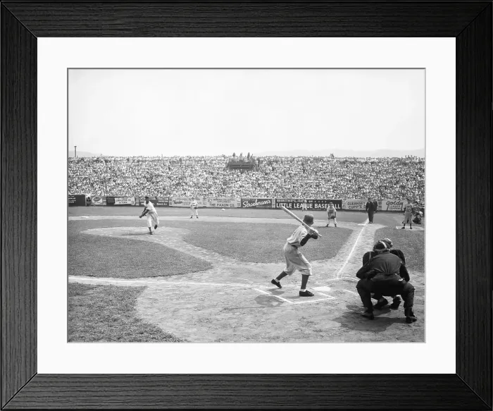 Framed Print : Little League Baseball Action Framed Print : Little League Baseball Action