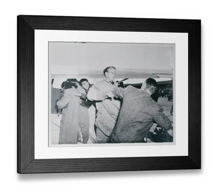 Framed Print : Man Punching Cameraman Framed Print : Man Punching Cameraman