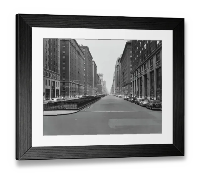Framed Print : Park Avenue, New York City Framed Print : Park Avenue, New York City