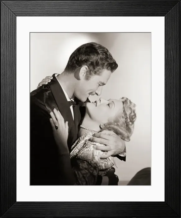 Framed Print : Errol Flynn Embracing Patrice Wymore Framed Print : Errol Flynn Embracing Patrice Wymore