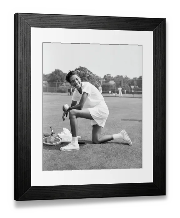 Framed Print : Althea Gibson Framed Print : Althea Gibson