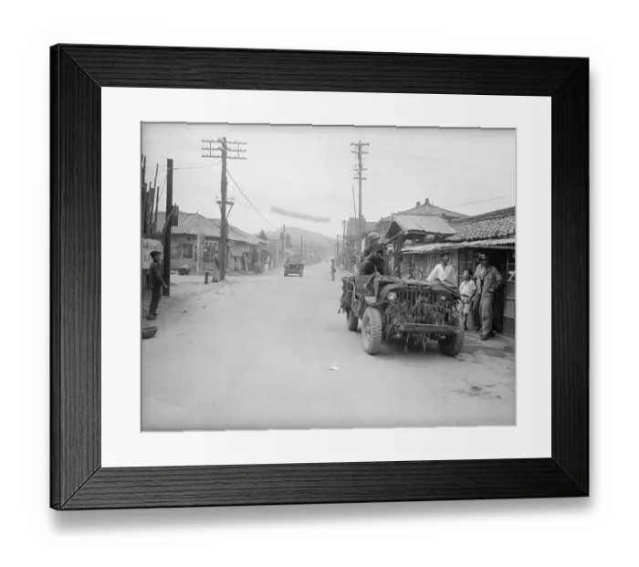 Framed Print : U.S. Soldiers In South Korea Framed Print : U.S. Soldiers In South Korea
