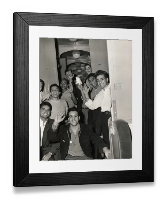 Framed Print : Army Recruits Heading For Texas Framed Print : Army Recruits Heading For Texas