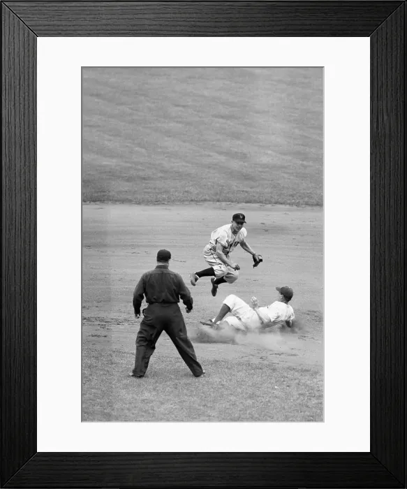 Framed Print : Action Shot Of Dodgers & Ny Giants Game Framed Print : Action Shot Of Dodgers & Ny Giants Game
