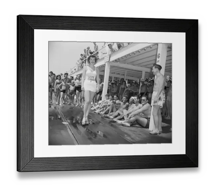 Framed Print : New Lifeguard Doris Stiner Framed Print : New Lifeguard Doris Stiner