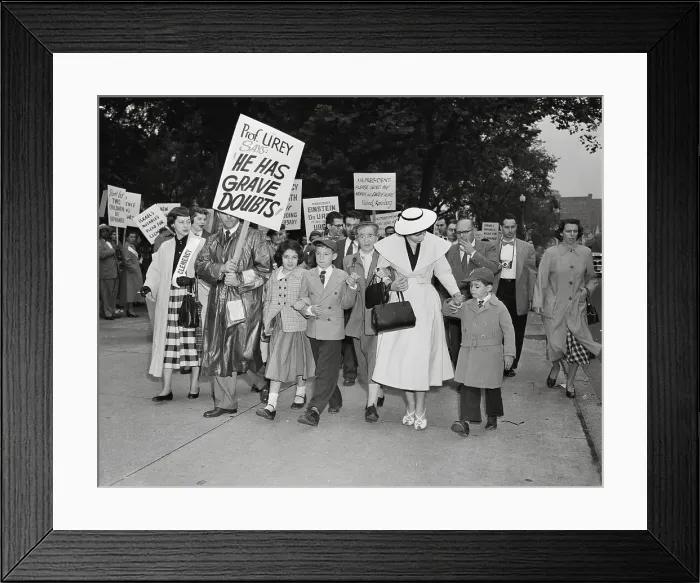 Framed Print : Harry Truman Speaking to Reporters Framed Print : Harry Truman Speaking to Reporters