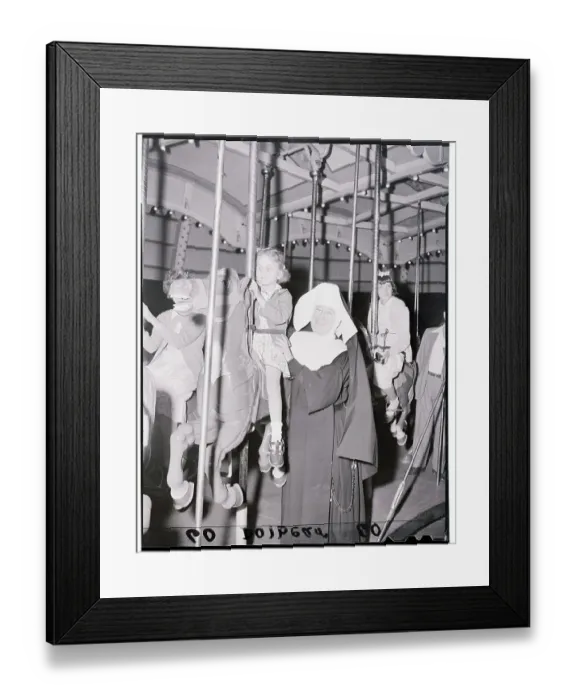 Framed Print : Sister Gregory and Rose Schumacker Framed Print : Sister Gregory and Rose Schumacker