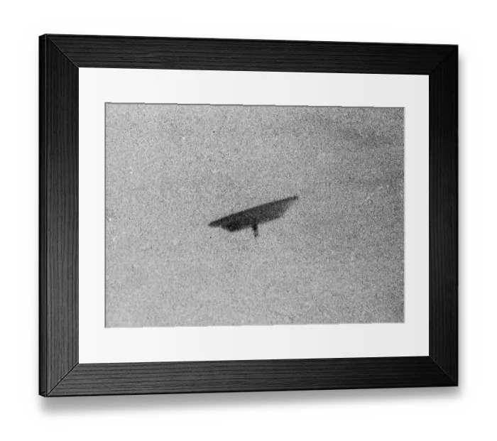 Framed Print : Flying Saucer Framed Print : Flying Saucer