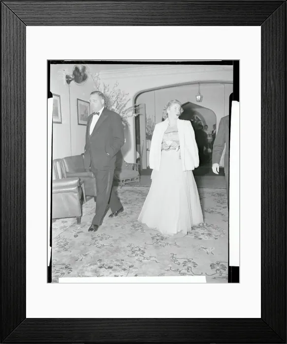 Framed Print : Mr. and Mrs. Astor at Belmont Ball Framed Print : Mr. and Mrs. Astor at Belmont Ball