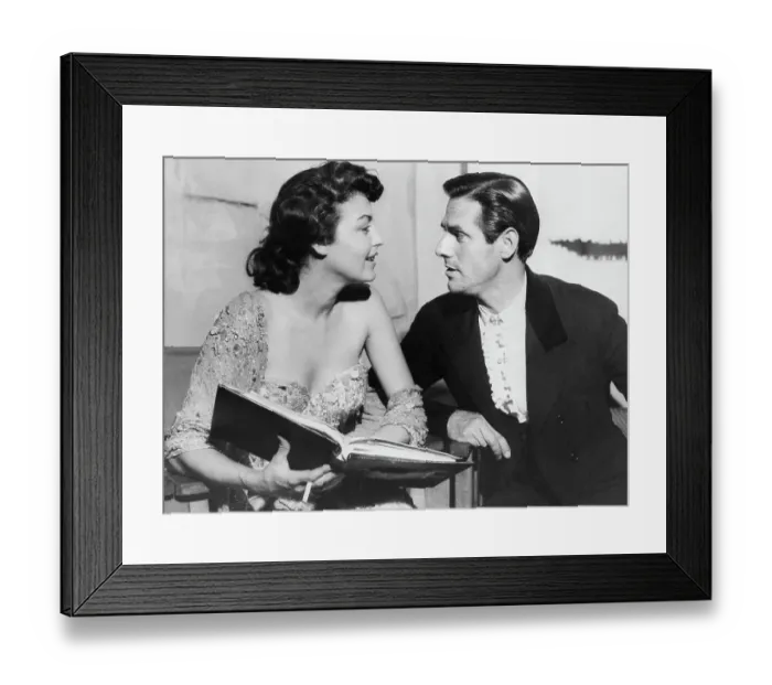 Framed Print : Ava Gardner and Mario Cabre Framed Print : Ava Gardner and Mario Cabre