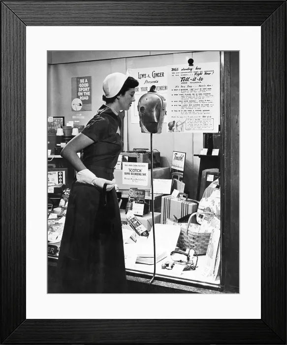 Framed Print : Woman at Window Display Recorder Framed Print : Woman at Window Display Recorder