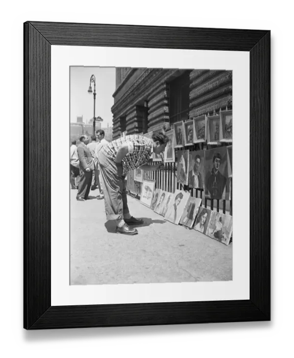 Framed Print : Outdoor Art Show Framed Print : Outdoor Art Show