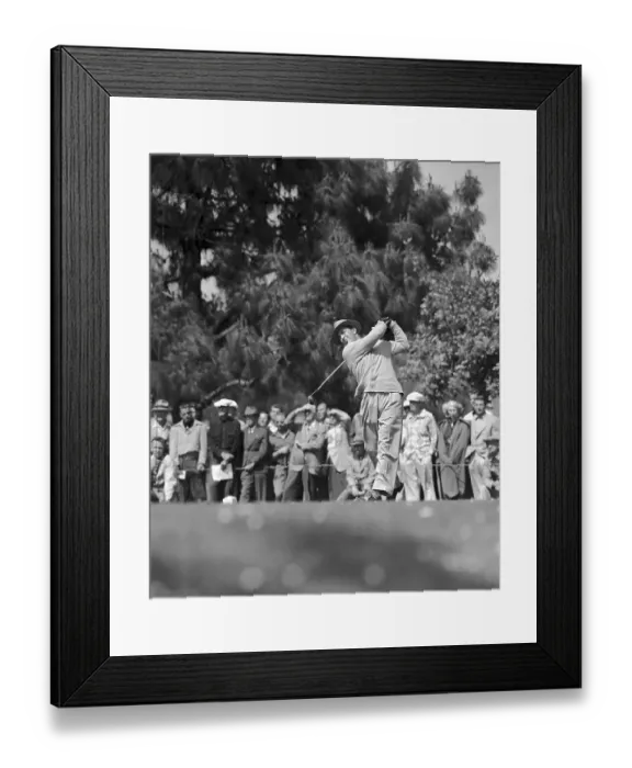 Framed Print : Sam Snead Golfing at Western Open Framed Print : Sam Snead Golfing at Western Open