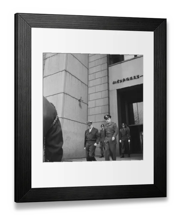 Framed Print : Douglas MacArthur in Tokyo Framed Print : Douglas MacArthur in Tokyo